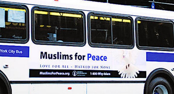 "Muszlimok a békéért" a Times Square-en