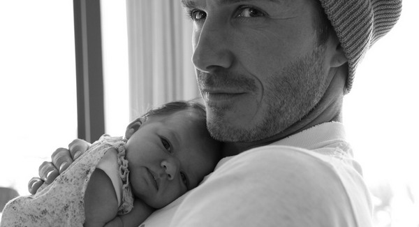Képek Beckham legkisebb gyermekéről