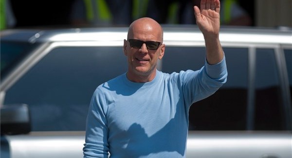 Magyarországra érkezett Bruce Willis