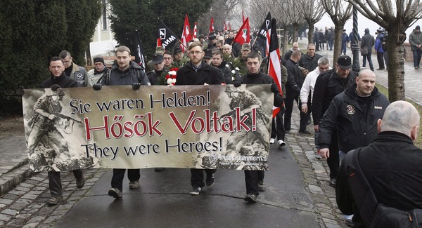 Megint vonulhattak a nácik Budapesten 