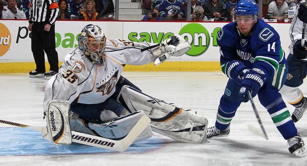 Canucks-siker az elődöntő nyitányán