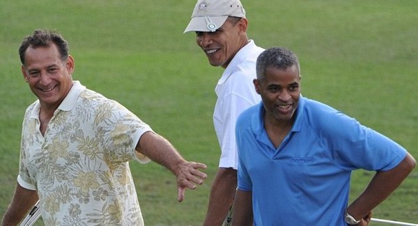 Prostit szólított le Obama golfpartnere