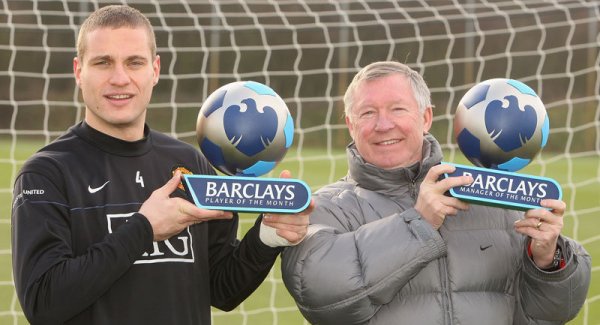 Ferguson és Vidics kapja a Barclays-díjat