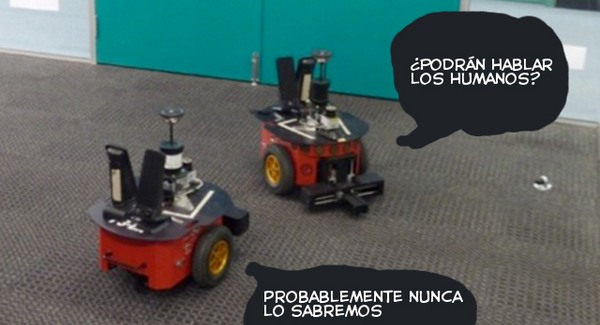 Saját nyelvet használó robotok