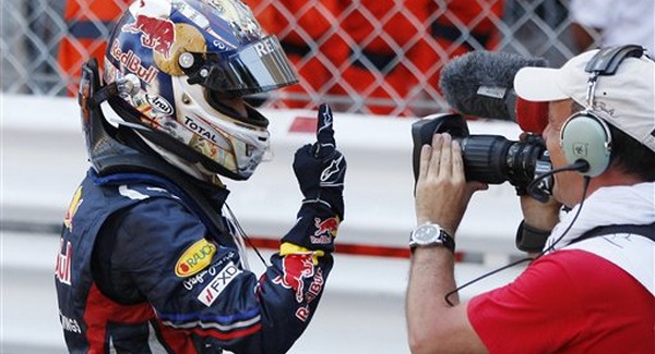 Vettel rajt-cél győzelmet aratott Monacóban