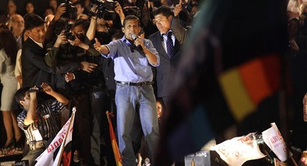 Humala vezet a perui elnökválasztáson