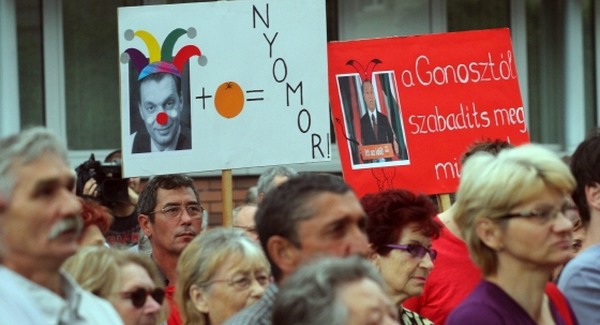 Miskolcon elzavarták az Orbán-kormányt