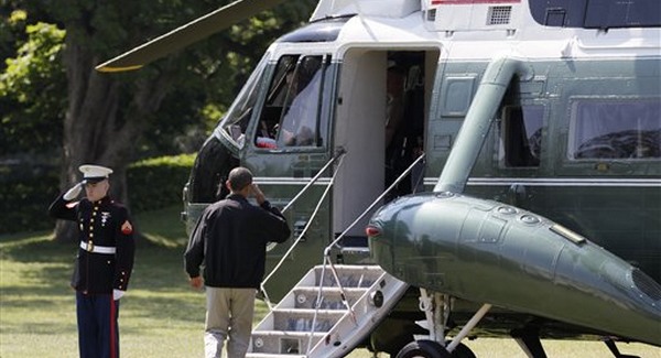 Három gép is Camp David légterébe tévedt a víkend alatt