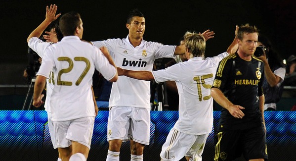 Los Angelesben gálázott a Real Madrid