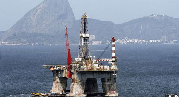 Amerika bukta a brazil olajkitermelést